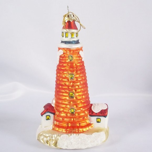 Set of 4 Different Lighthouse Hanging Ornaments - Picture 5 of 11